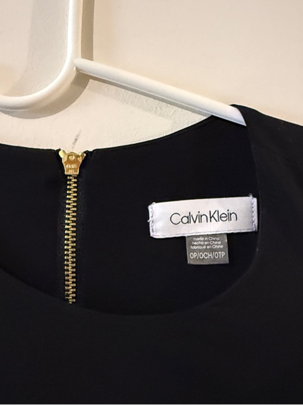 calvin klein dress with quarter sleeve plaid pencil skirt - Picture 2 of 5